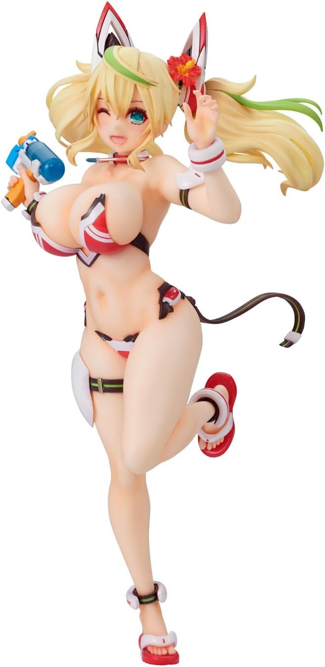 Phantasy Star Online 2 Es 1/7 Scale Pre-Painted Figure: Sunshine Gene (Summer Vacation) image 1