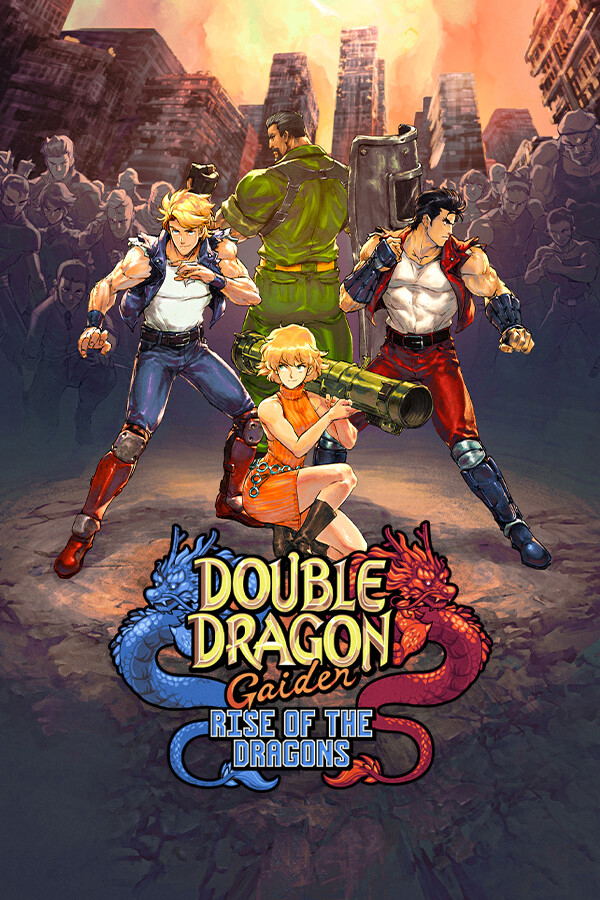 Double Dragon Gaiden: Rise Of The Dragons <span class="ext" style="background-color: #2a475e; color: #FFFFFF;">STEAM</span> <span class="ext ext_digital">digital</span> image 1