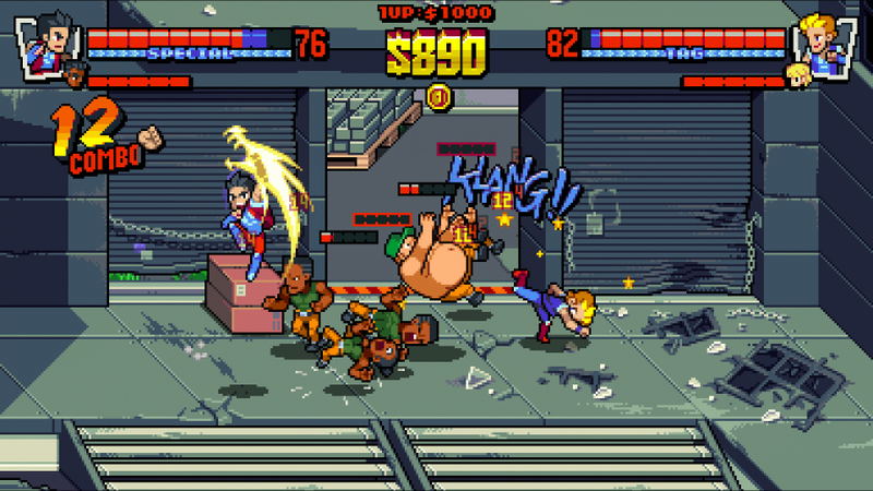 Double Dragon Gaiden: Rise Of The Dragons <span class="ext" style="background-color: #2a475e; color: #FFFFFF;">STEAM</span> <span class="ext ext_digital">digital</span> image 2