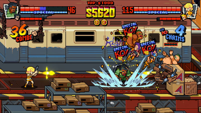 Double Dragon Gaiden: Rise Of The Dragons <span class="ext" style="background-color: #2a475e; color: #FFFFFF;">STEAM</span> <span class="ext ext_digital">digital</span> image 3