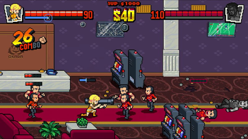 Double Dragon Gaiden: Rise Of The Dragons <span class="ext" style="background-color: #2a475e; color: #FFFFFF;">STEAM</span> <span class="ext ext_digital">digital</span> image 4