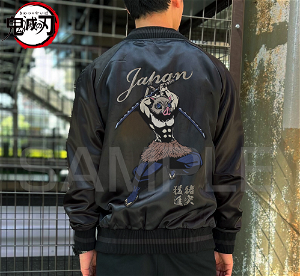 Demon Slayer: Kimetsu No Yaiba Inosuke Hashibira Embroidered Souvenir Jacket  (Size XL)