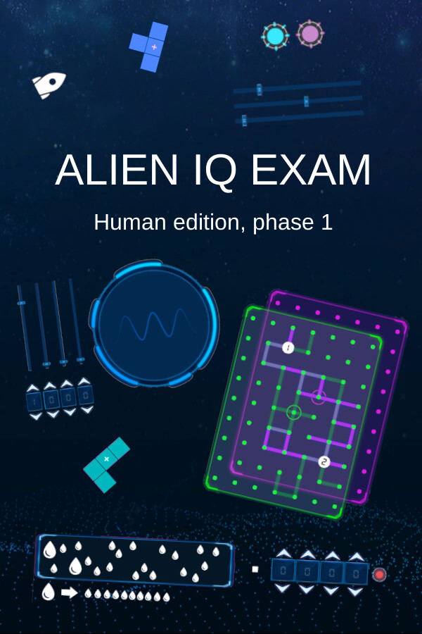 Alien IQ Exam: Human Edition, Phase 1 <span class="ext" style="background-color: #2a475e; color: #FFFFFF;">STEAM</span> <span class="ext ext_digital">digital</span> image 1