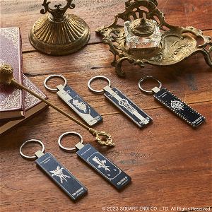 Final Fantasy XVI National Emblem Metal Mirror Key Chain (Set Of 5 Pieces)