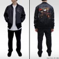 Demon Slayer: Kimetsu No Yaiba Rengoku Anjuro Embroidered Souvenir Jacket (Size XL) thumbnail 8