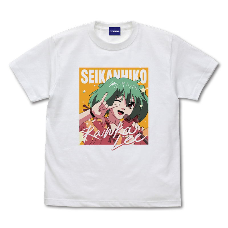 Macross F Interstellar Flight Full Color T-shirt (White | Size S) image 1