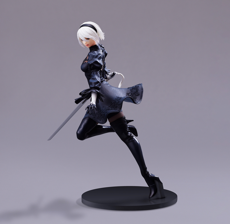 NieR:Automata Form-Ism 2B (YoRHa No. 2 Type B) -Goggles Off Ver.- (Re-run) image 1
