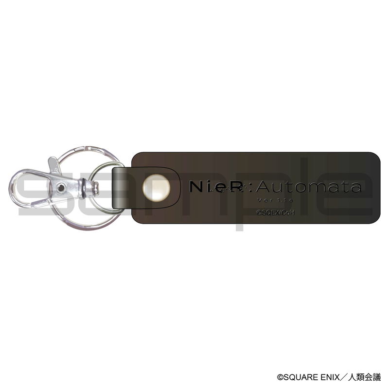 NieR:Automata Ver1.1a Leather Key Chain image 1