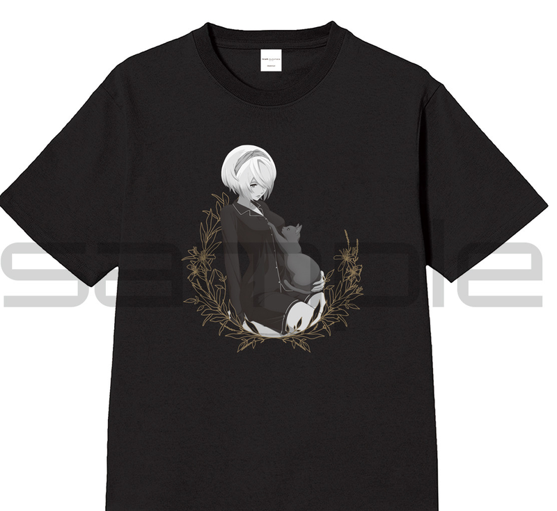 Nier:Automata Ver1.1a T-shirt 2B (Size L) - Bitcoin & Lightning