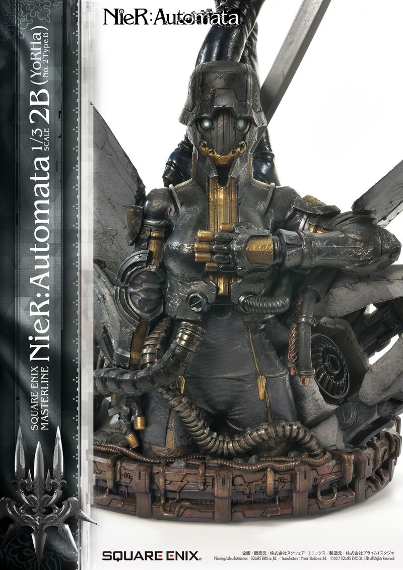 Square Enix Masterline Nier: Automata 1/3 Scale Pre-Painted Figure: 2B (YoRHa No.2 Type B) image 11