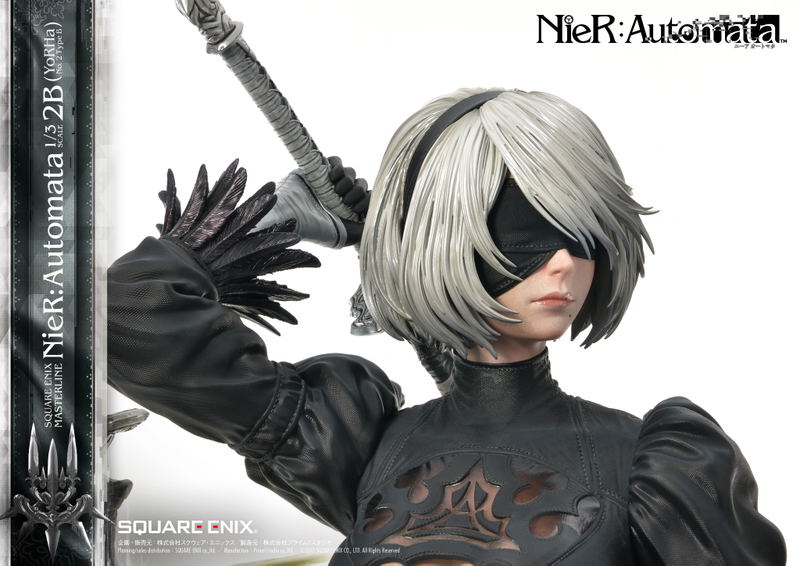 Square Enix Masterline Nier: Automata 1/3 Scale Pre-Painted Figure: 2B (YoRHa No.2 Type B) image 20