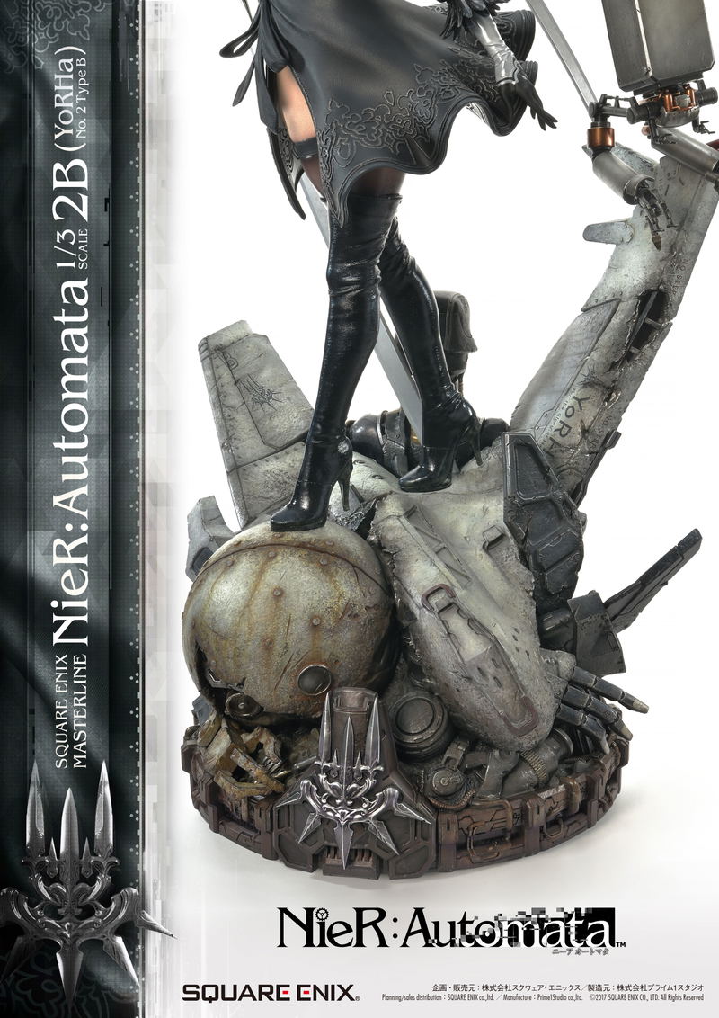 Square Enix Masterline Nier: Automata 1/3 Scale Pre-Painted Figure: 2B (YoRHa No.2 Type B) image 9