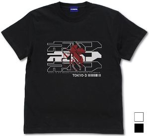 Evangelion Nerv Cyber ​​Logo T-shirt (Black | Size XL)