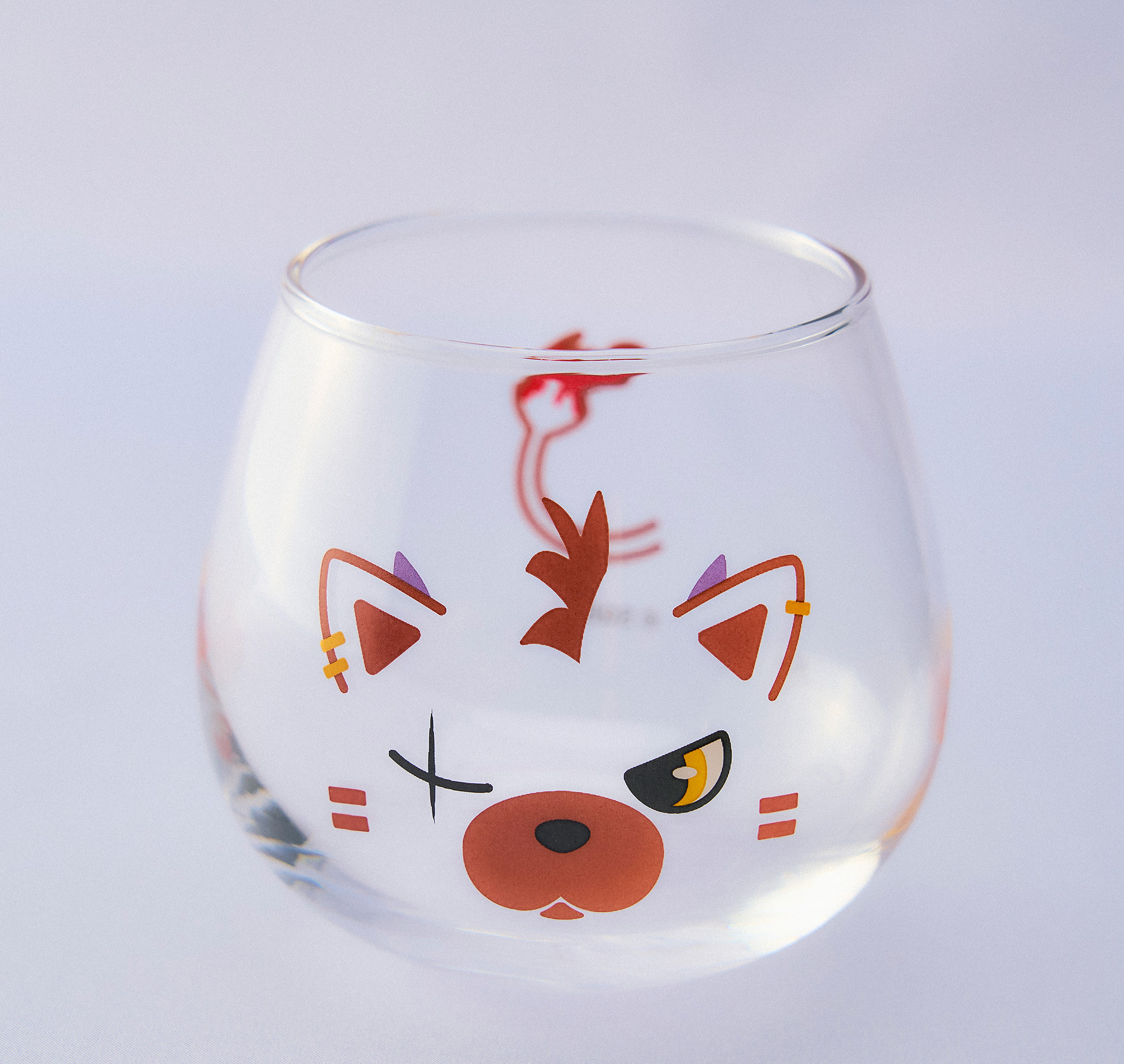 Hello Kitty Yura Yura Drinking Glass