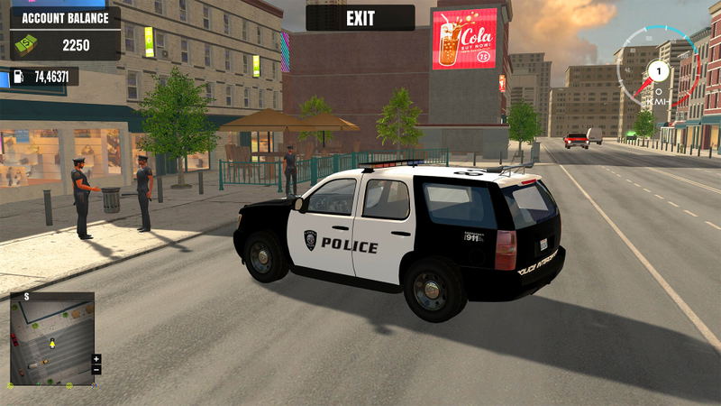 Police Car SUV Simulator <span class="ext" style="background-color: #2a475e; color: #FFFFFF;">STEAM</span> <span class="ext ext_digital">digital</span> image 2
