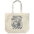 No Game No Life Asciente! Ver. Originally Drawn White Large Tote Bag Natural thumbnail 1