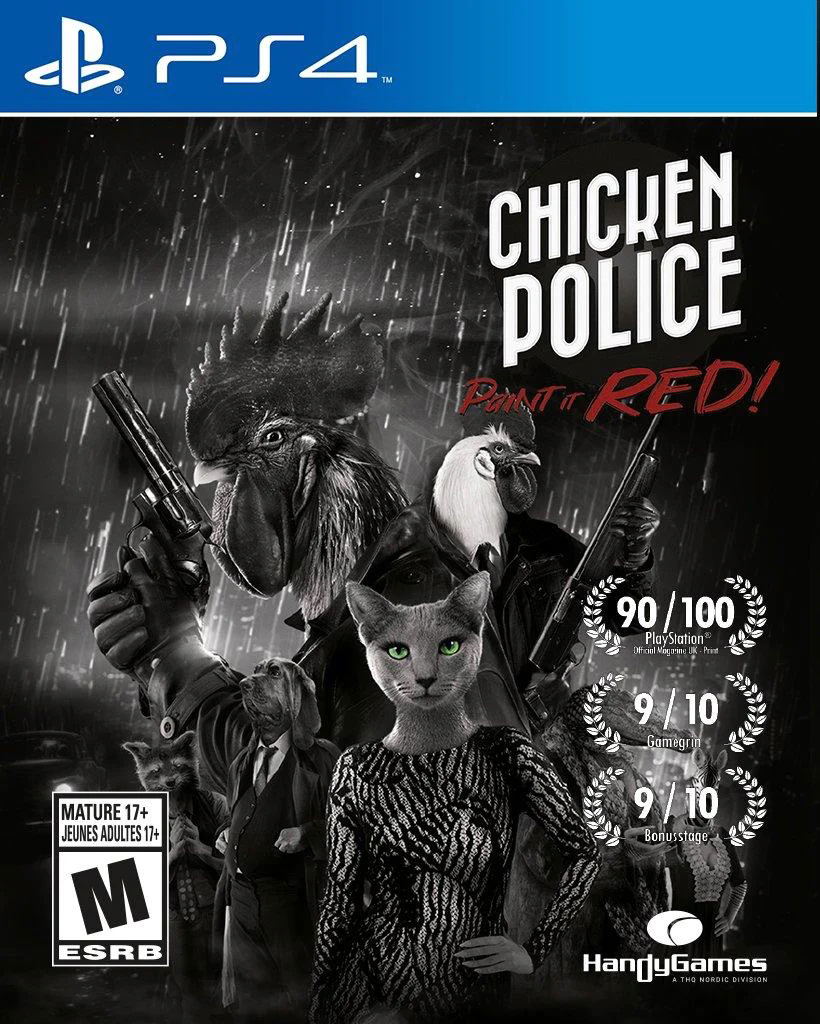 Chicken Police - Paint it RED! for PlayStation 4