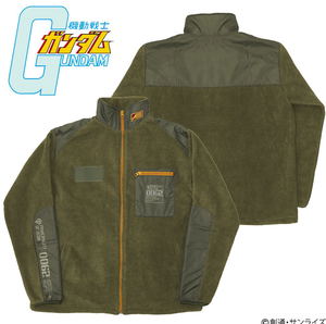 Mobile Suit Gundam Principality Of Zeon Design Fleece Jacket (Size XL)_