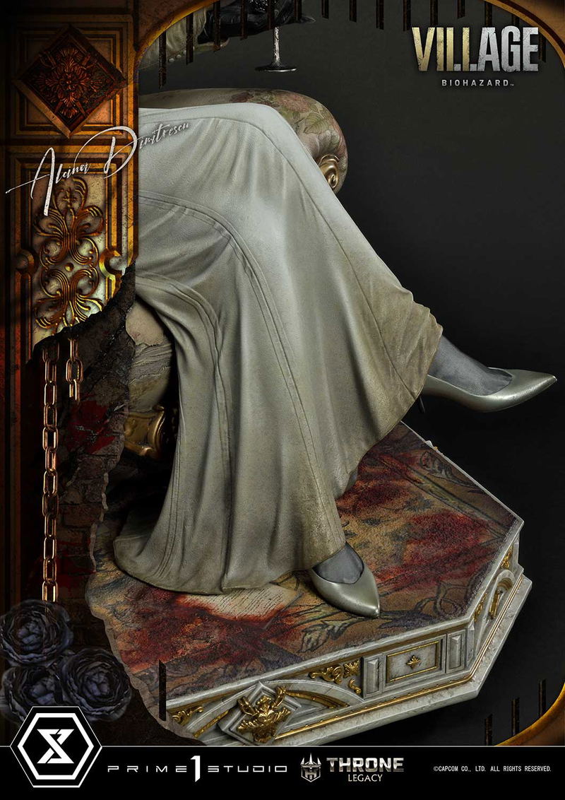 Throne Legacy Resident Evil Village 1/4 Scale Statue: Alcina Dimitrescu image 13