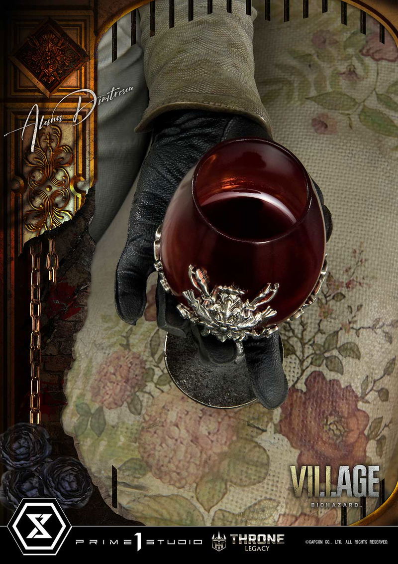 Throne Legacy Resident Evil Village 1/4 Scale Statue: Alcina Dimitrescu image 17
