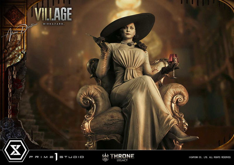 Throne Legacy Resident Evil Village 1/4 Scale Statue: Alcina Dimitrescu image 37