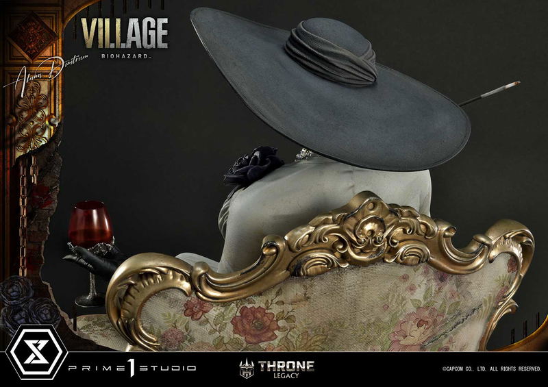 Throne Legacy Resident Evil Village 1/4 Scale Statue: Alcina Dimitrescu image 45