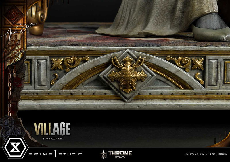 Throne Legacy Resident Evil Village 1/4 Scale Statue: Alcina Dimitrescu image 48