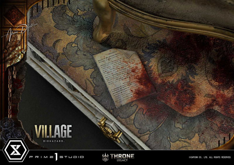 Throne Legacy Resident Evil Village 1/4 Scale Statue: Alcina Dimitrescu image 49