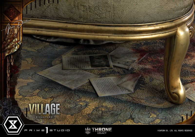 Throne Legacy Resident Evil Village 1/4 Scale Statue: Alcina Dimitrescu image 50