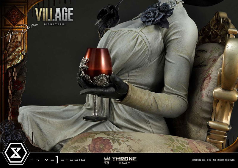 Throne Legacy Resident Evil Village 1/4 Scale Statue: Alcina Dimitrescu image 54