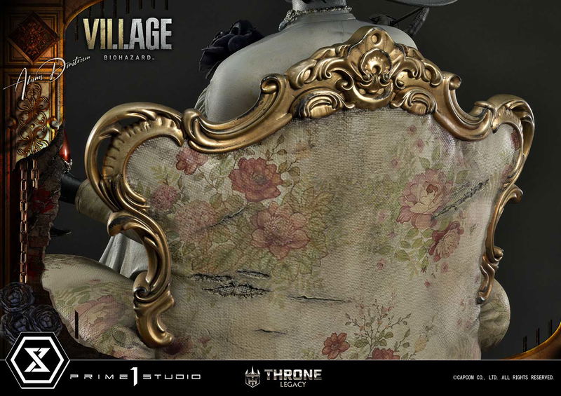 Throne Legacy Resident Evil Village 1/4 Scale Statue: Alcina Dimitrescu image 55