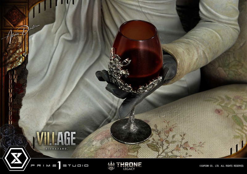 Throne Legacy Resident Evil Village 1/4 Scale Statue: Alcina Dimitrescu image 57