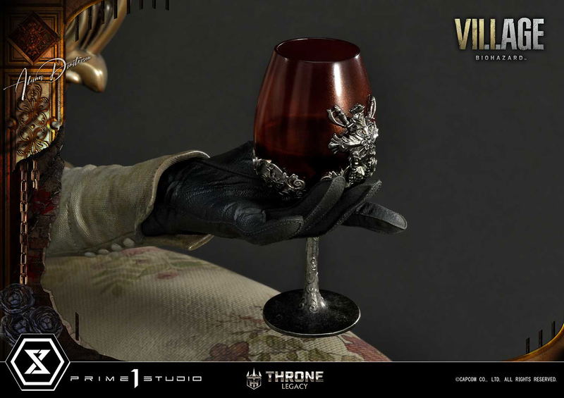 Throne Legacy Resident Evil Village 1/4 Scale Statue: Alcina Dimitrescu image 58