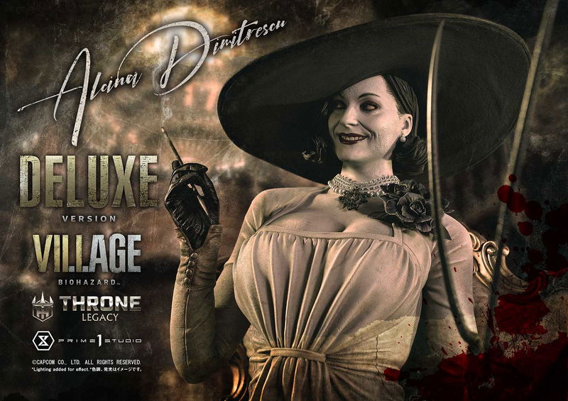 Throne Legacy Resident Evil Village 1/4 Scale Statue: Alcina Dimitrescu Deluxe Version image 68