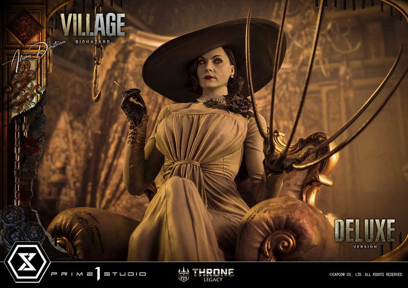 Throne Legacy Resident Evil Village 1/4 Scale Statue: Alcina Dimitrescu Deluxe Version image 41