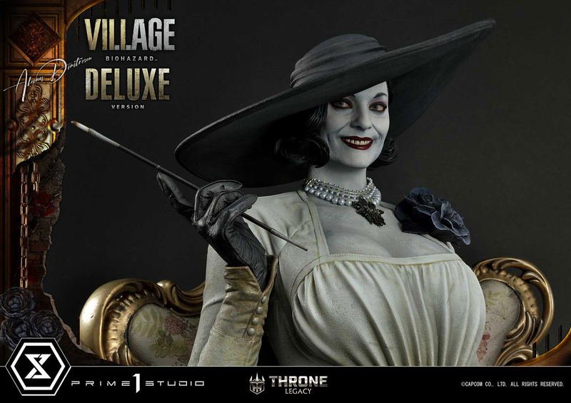 Throne Legacy Resident Evil Village 1/4 Scale Statue: Alcina Dimitrescu Deluxe Version image 51