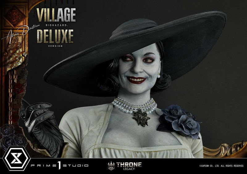 Throne Legacy Resident Evil Village 1/4 Scale Statue: Alcina Dimitrescu Deluxe Version image 53