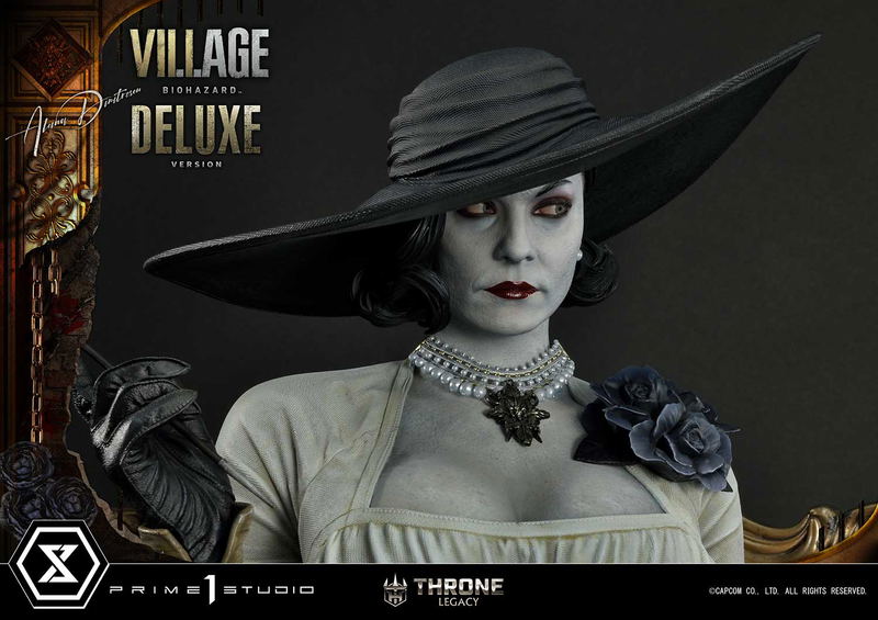 Throne Legacy Resident Evil Village 1/4 Scale Statue: Alcina Dimitrescu Deluxe Version image 56