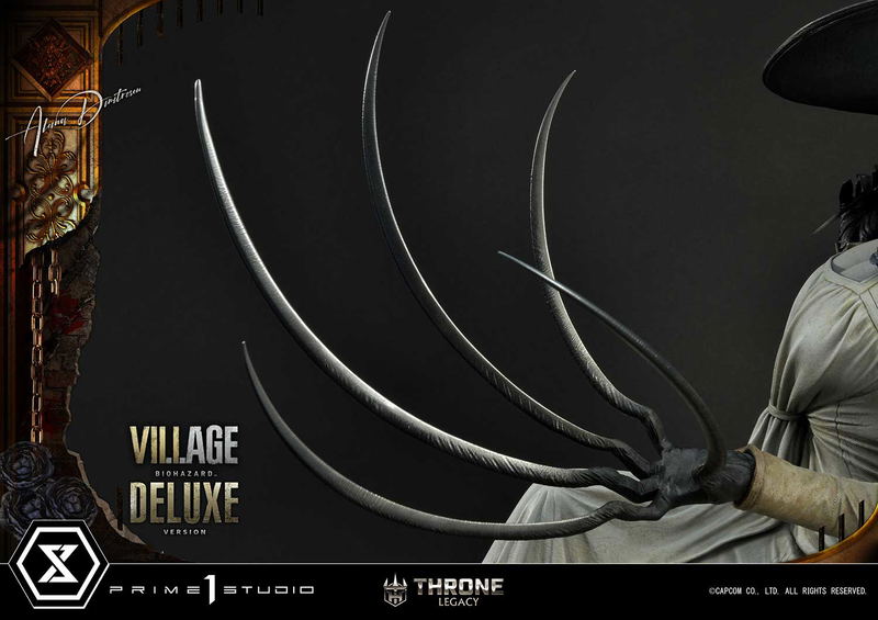 Throne Legacy Resident Evil Village 1/4 Scale Statue: Alcina Dimitrescu Deluxe Version image 58