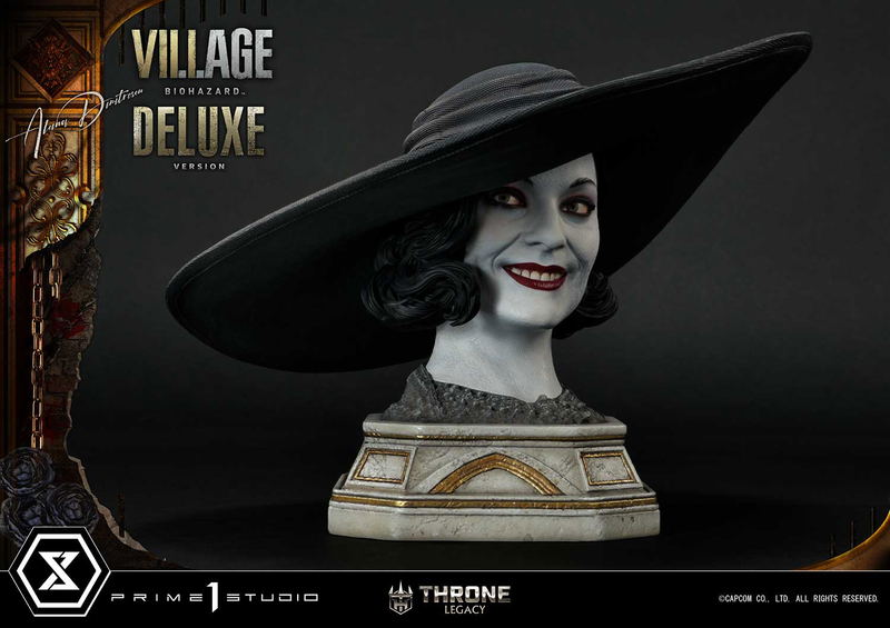 Throne Legacy Resident Evil Village 1/4 Scale Statue: Alcina Dimitrescu Deluxe Version image 62