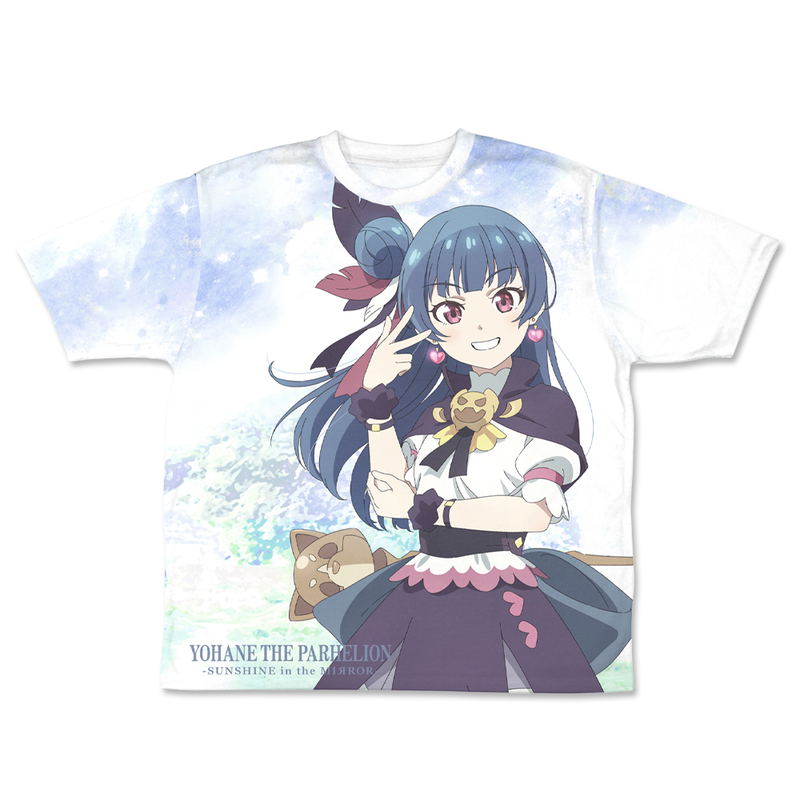 Genjitsu No Yohane: Sunshine In The Mirror Draw Down Yohane Double-sided Full Graphic T-shirt (Size XL) image 2