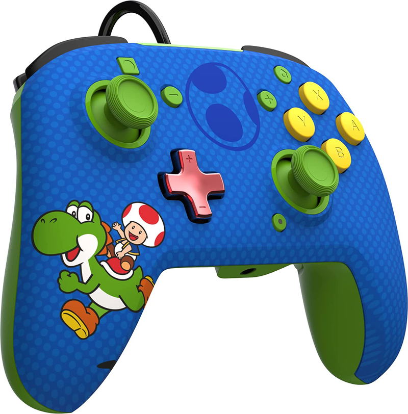 PDP Rematch Wired Controller for Nintendo Switch (Toad & Yoshi) image 3