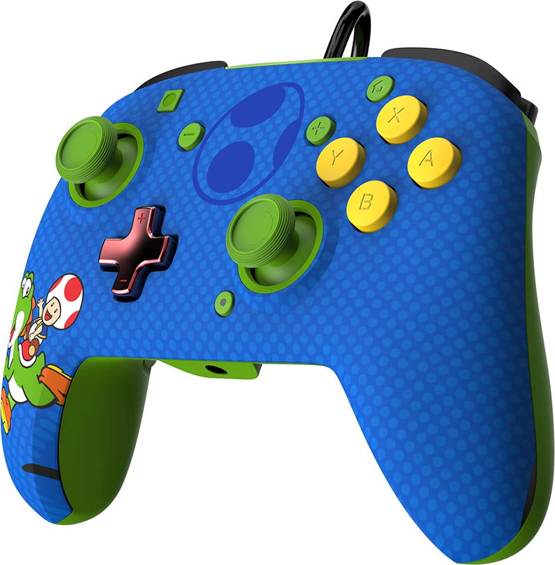 PDP Rematch Wired Controller for Nintendo Switch (Toad & Yoshi) image 4