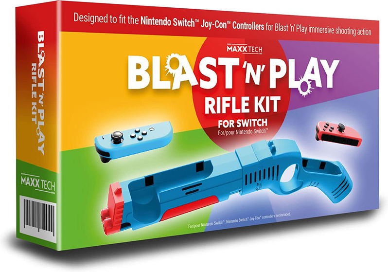 Switch Shooting Games With Gun Controller 1-2-Switch™ For Nintendo