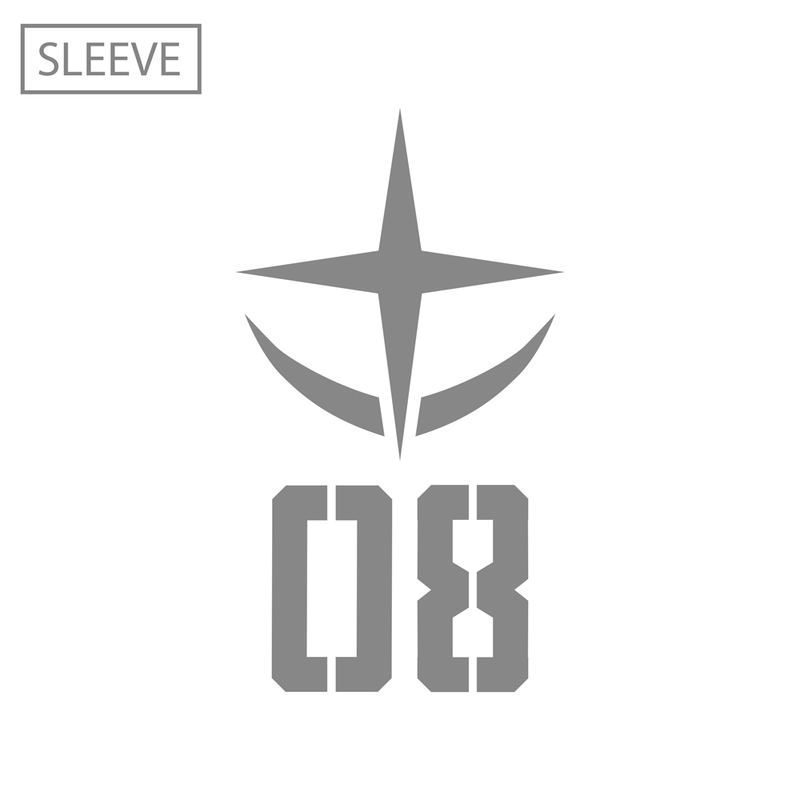 Mobile Suit Gundam 08th MS Platoon Heavyweight T-shirt (White | Size S) image 3