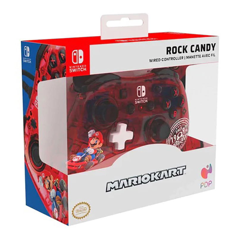 PDP Rock Candy Wired Controller for Nintendo Switch (Mario Kart