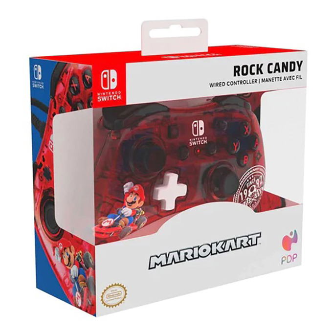 PDP Rock Candy Wired Controller for Nintendo Switch (Mario Kart) pour ...