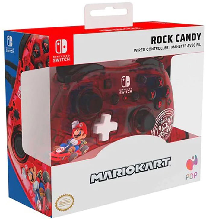 PDP Rock Candy Wired Controller for Nintendo Switch (Mario Kart