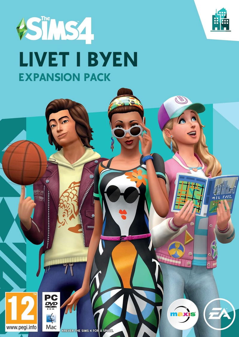The Sims 4: City Living Expansion Pack (Norway Cover) image 1