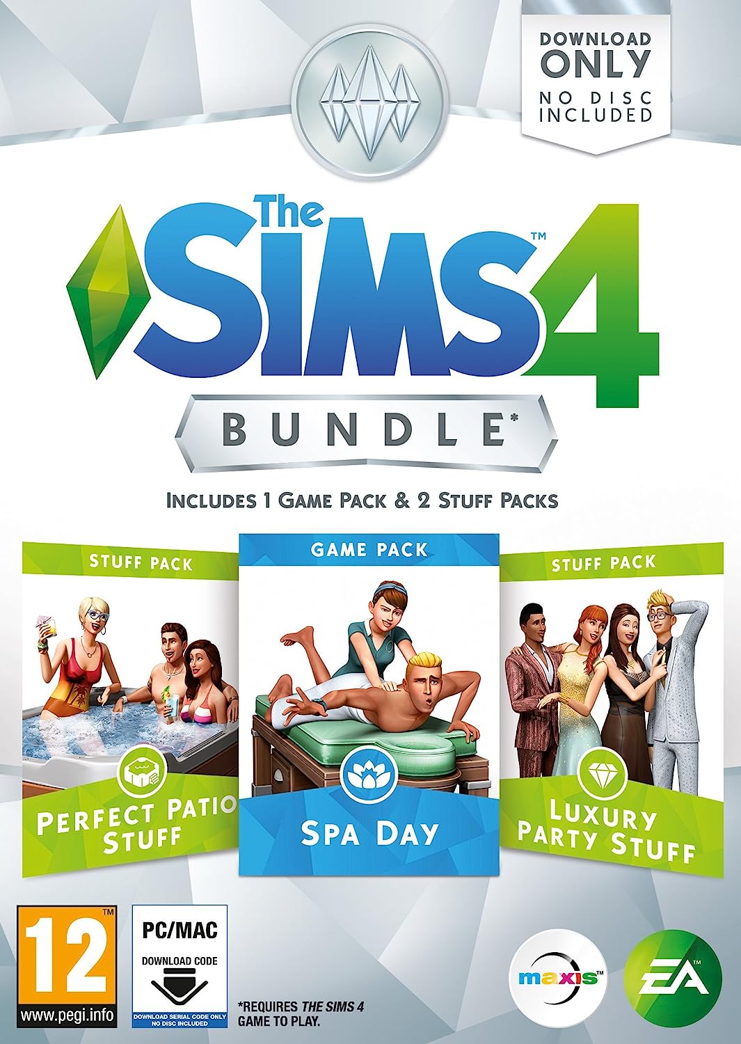 The Sims 4: Spa Day Bundle (Finland Cover) — Import Game Deal